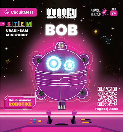 Wacky Robots uradi-sam mini robot za početnike – Bob TALENT SHOW