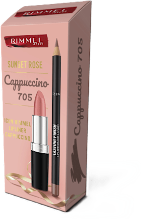 Lasting Finish set za usne – Sunset Rose RIMMEL LONDON