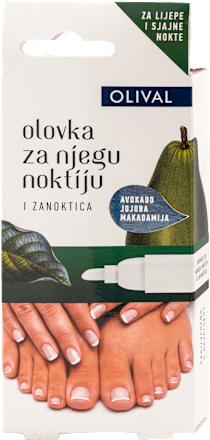 Olovka za njegu noktiju i zanoktica – avokado, jojoba, makadamija OLIVAL