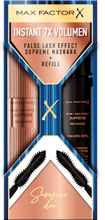 Savršeni duo False Lash Effect Supreme Recharge maskara + refill MAX FACTOR