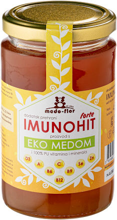 Imunohit forte dodatak prehrani s eko medom medo-flor