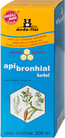 Apibronhial herbal sirup za odrasle medo-flor
