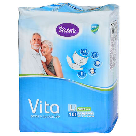 Vita pelene za odrasle - L super Violeta