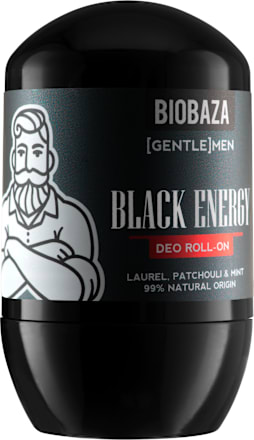 Deodorant za moške roll-on Black Energy  Biobaza