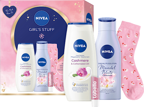 Geschenkset Girls Stuff 4tlg NIVEA