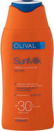 SunMilk mleko za zaštitu od sunca sa SPF 3 OLIVAL