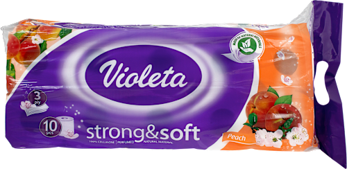Toaletni papir strong&soft - breskva  Violeta