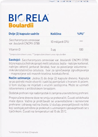 Boulardii 2u1 kapsule  BIORELA