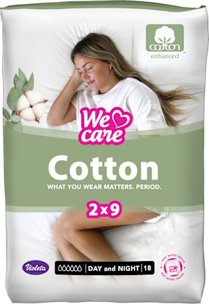 Cotton Day & Night higijenski ulošci We care