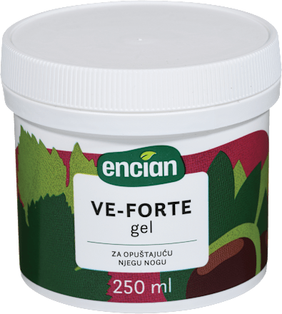 Gel ze nego kože nog Ve-Forte encian