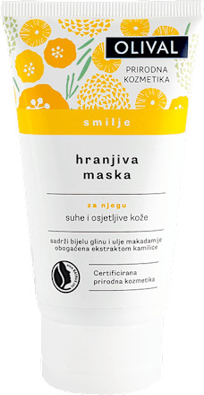 Hranjiva maska - smilje OLIVAL