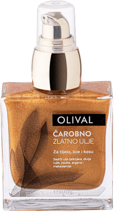 Čarobno zlatno ulje za tijelo, lice i kosu OLIVAL