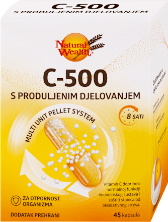 C-500 s produljenim djelovanjem Natural Wealth