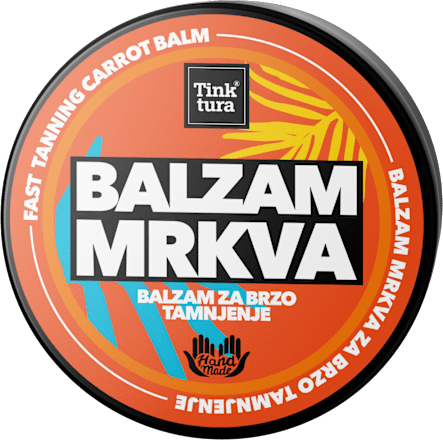 Mrkva balzam za brzo tamnjenje Tinktura