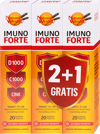 Immuno Forte – kapsule Natural Wealth