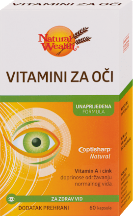 Vitamini za oči Natural Wealth