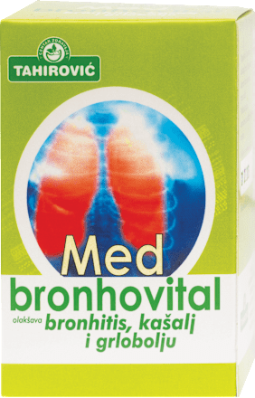Med bronhovital za bronhitis, kašalj i grlobolju TAHIROVIĆ
