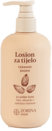 Losion za tijelo – ceramidi i badem ZORINA mast