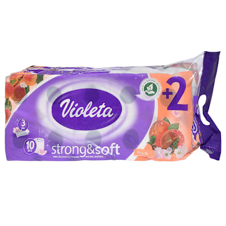 Toaletni papir strong&soft - breskva  Violeta