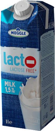 Mlijeko bez laktoze 1,5% mm Meggle