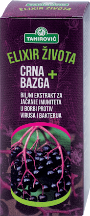 Elixir života biljni ekstrakt za jačanje imuniteta - crna bazga TAHIROVIĆ