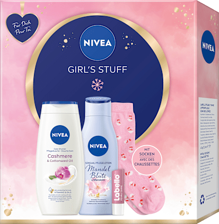Geschenkset Girls Stuff 4tlg NIVEA