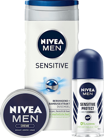 Geschenkset Active Sensitive 3tlg NIVEA MEN