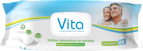 Vita vlažne maramice za odrasle Violeta