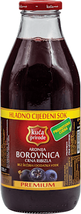 Sok od borovnica Kuća Prirode