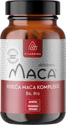 Prehransko dopolnilo Rdeča maca kompleks BIOANDINA