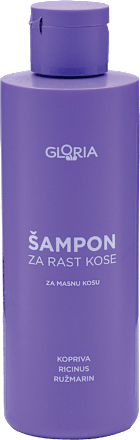 Šampon za rast kose - masna kosa GLORIA