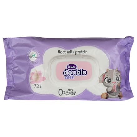 double care vlažne maramice – kozje mleko Violeta