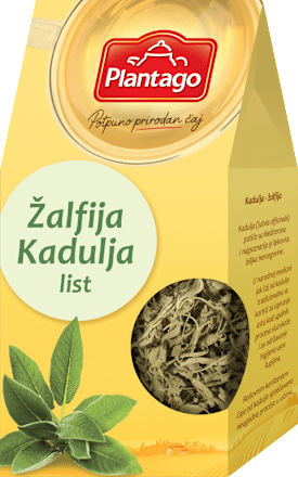 Žalfija list čaj Plantago
