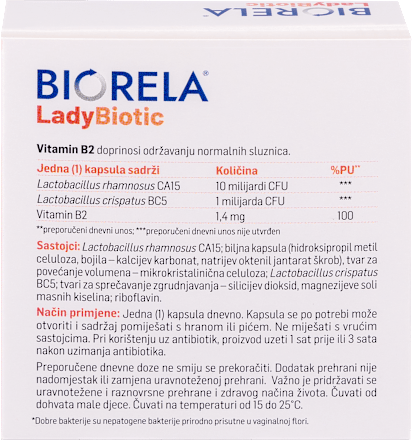LadyBiotic kapsule BIORELA