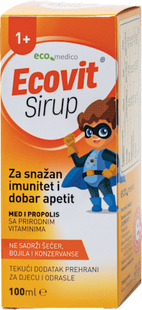 Ecovit sirup za snažan imunitet i dobar apetit eco medico