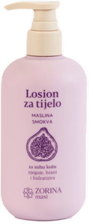 Losion za tijelo – maslina i smokva ZORINA mast