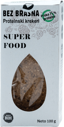 Hrskavi krekeri - super food Domestic