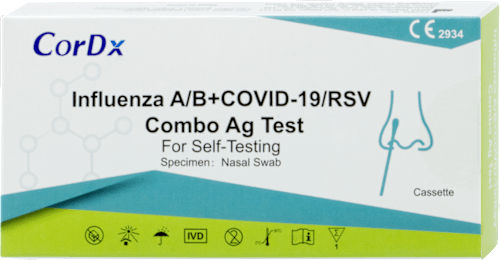 Test na grypę A/B RSV/COVID Combo 4w1 CorDx