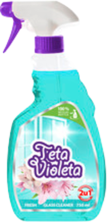Soluție pentru curățarea geamurilor Fresh Teta Violeta