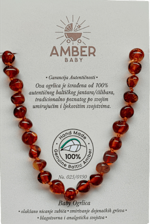 Ćilibar ogrlica Amber