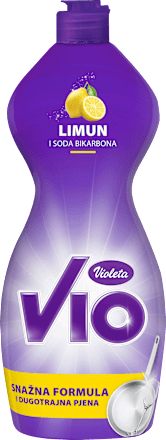 Detergent de vase Lămâie și Bicarbonat Violeta VIO