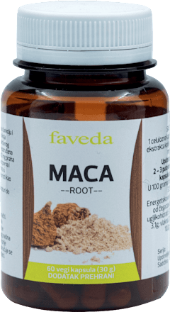 Maca kapsule, 60 kapsula faveda