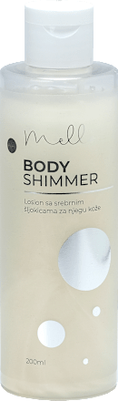 Body Shimmer Silver losion za tijelo  Mello
