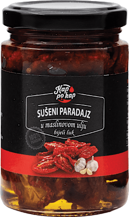 Sušeni paradajz s bijelim lukom Kap po kap