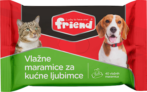 Vlažne maramice za kućne ljubimce Friend