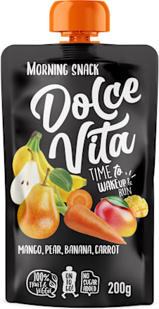 Morning Snack - mango, kruška, banana i mrkva Dolce Vita