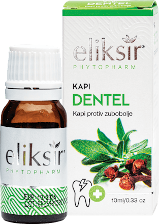 Dentel kapi protiv zubobolje eliksir phytopharm