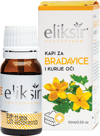 Kapi za bradavice i kurije oči eliksir phytopharm