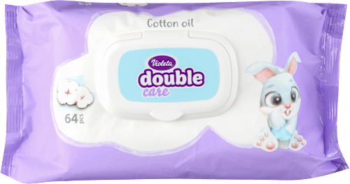 double care Cotton oil vlažne maramice za bebe Violeta