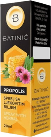 Propolis sprej s ljekovitim biljem  Batinić